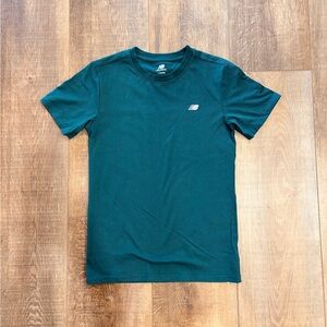 New Balance kids Crew Neck T-Shirt in Dark Teal